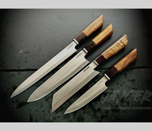 Handmade Japanese Chef Knife Set Of 4